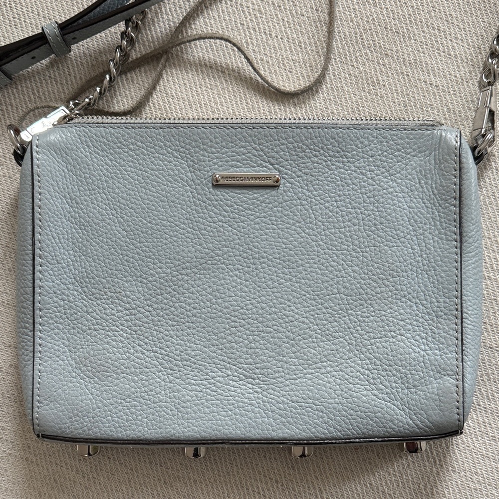 Rebecca Minkoff Light Gray Crossbody Bag